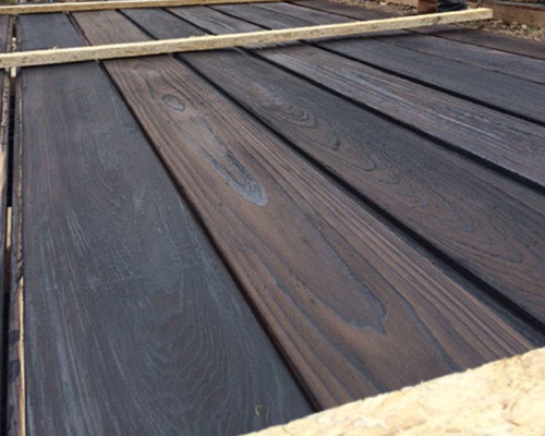 Shou Sugi Ban Detail